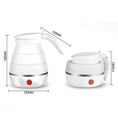 Silicone Foldable Collapsible Electric Water Kettle Camping Boiler - Springkart 