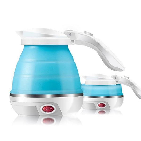 Silicone Foldable Collapsible Electric Water Kettle Camping Boiler - Springkart 