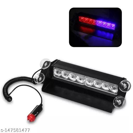 Strobe Lights 8LED Blue Red Flasher - Springkart 