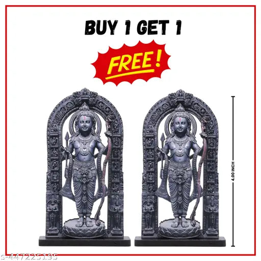 Divine Lord Ram Wooden Statue      Buy One Get One Free    Diwali Gift