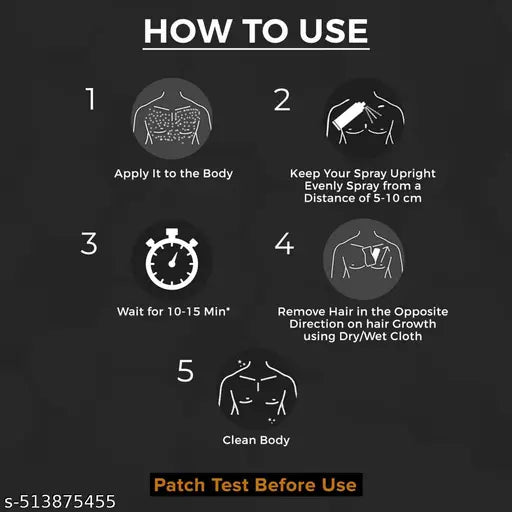 Hair Removal Cream for Men&Women Painless Full Hair Removal - Springkart 