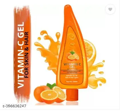 Vitamin C & E Face - For Anti Aging & Smoothening & Brightening Face Vitamin C Face wash & Gel & Serum 3 Item In Set