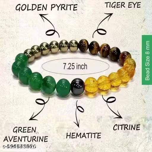 HEALING GEMS Trending Handmade Money Magnet Bracelet for Women – Original Kali Crystal Stone for Wealth, Luck & Prosperity