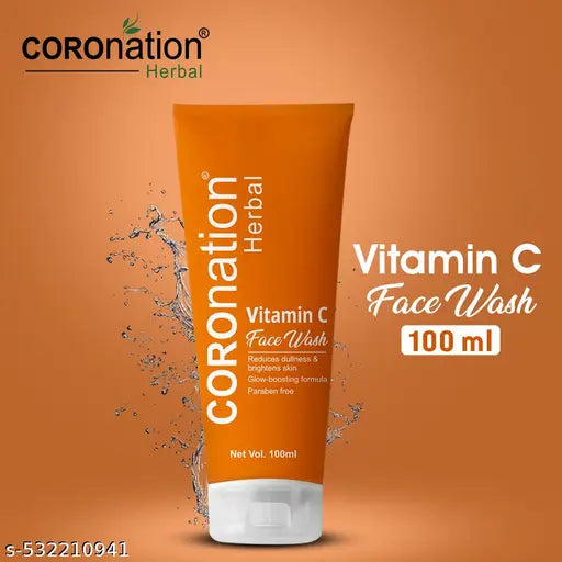 COROnation Herbal Vitamin C,Coffee and Chocolate and Tea tree Face wash Combo - Pack of 3 (3x100 ml)