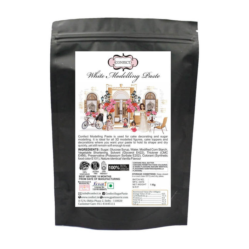 White | Edible Modelling Paste 1 Kg