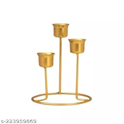 3 Tealight Designer Candle Holder & Stands