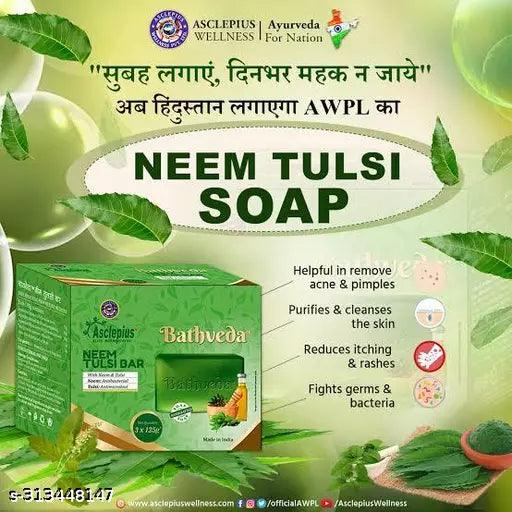 Bathveda Neem Tulsi Bar Awpl - Springkart 