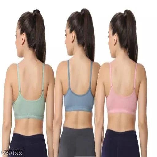 Comfy Women Bra (Pack of 3) - Springkart 