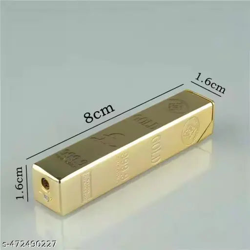 Golden Bar High Fire Flame Cigarette Pocket Lighter