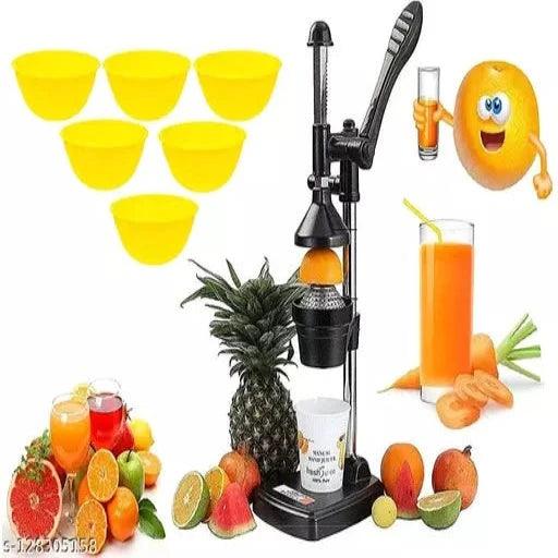 Aluminium Hand Press Citrus Fruit Juicer,Cold Press Juicer - Springkart 