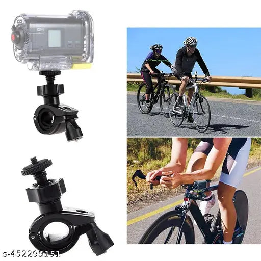 Handlebar Mount 360° Motorcycle and Bike 1/4" Screw for GoPro Hero Camera