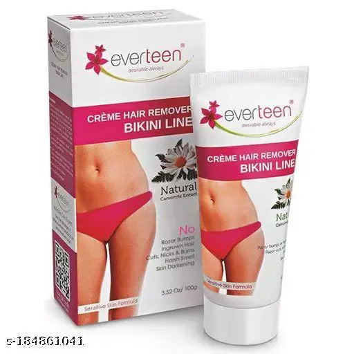 Everteen Hair Remover Creme for Bikini Line & Underarms – 1 Pack (100 gm) - Springkart 