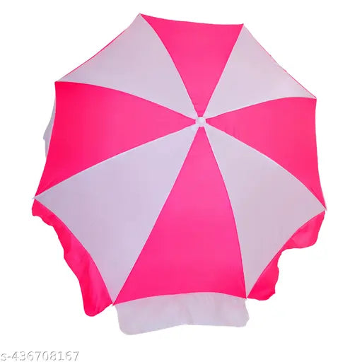 6ft/36Inch Without Stand Outdoor Garden Big Size Umbrella For Shop Hotels And Restaurent-Pink