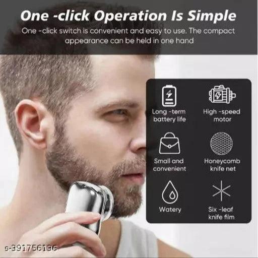 Mini Pocket Fashion Shaved Electric Razor Clean Shaver Hair Trimmer For Men - Springkart 