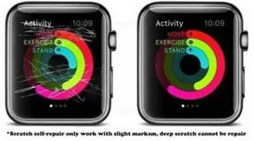 KONG FU MA SMARTWATCH Nano Glass for RISE LUX FLAT SCREEN SILVER CHAIN STRAP UNISEX WATCH - Copy (50)  (Pack of 1)
