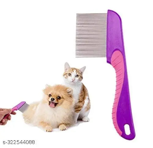 Stainless Steel Metal Easy to Use Reusable Comb for pets - Springkart 