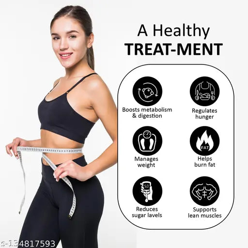 7 Days Fat Burner for Women - Boosts Metabolism, Suppresses Appetite (60 Capsules) - Springkart 