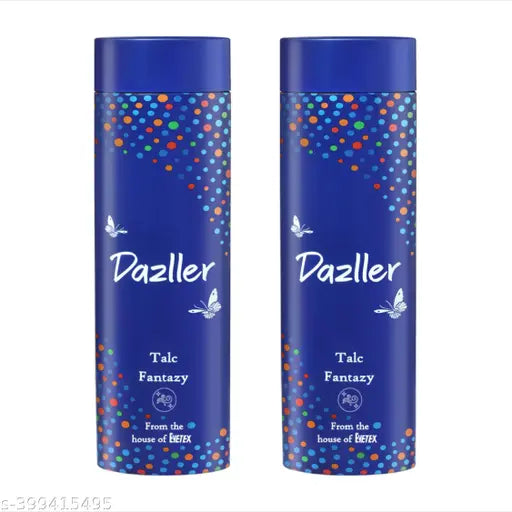 Dazller Talcum Powder, 400g 1+1, Fantazy - Smooth Texture