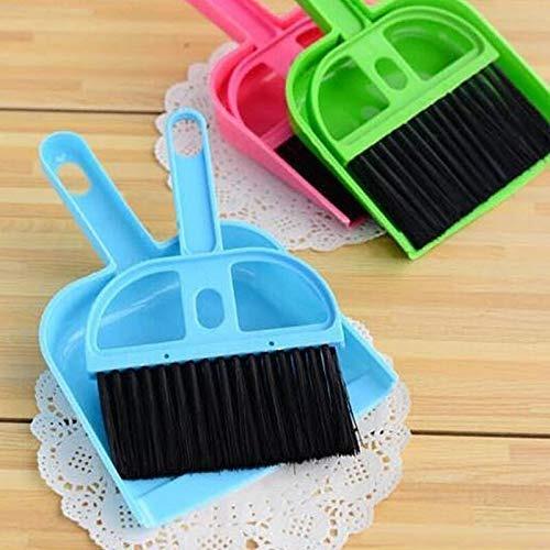 2213 Mini Dustpan With Brush Broom Set For Multipurpose Cleaning - 2 Pcs - Springkart 