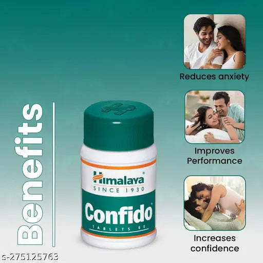 Himalaya Confido Tablets -(Tribulus) 60 Counts