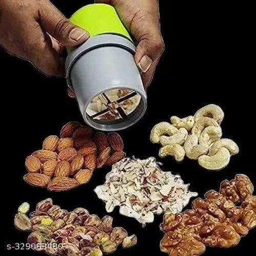 MasQQ Dry Fruit Cutter and Slicer (Pack of 1) Dryfruit Cutter for Kitchen, Kitchen Gadgets Almond Slicer Cutter Dry Fruit - Springkart 