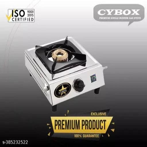 Cybox Stainless Steel Single Gas Stove - Springkart 