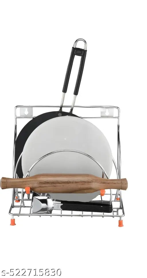 KITCHEN KING Presents this DShape chakla belan tawa stand for kitchen , Kitchen Racks , Kitchen Storage , Pack of 1