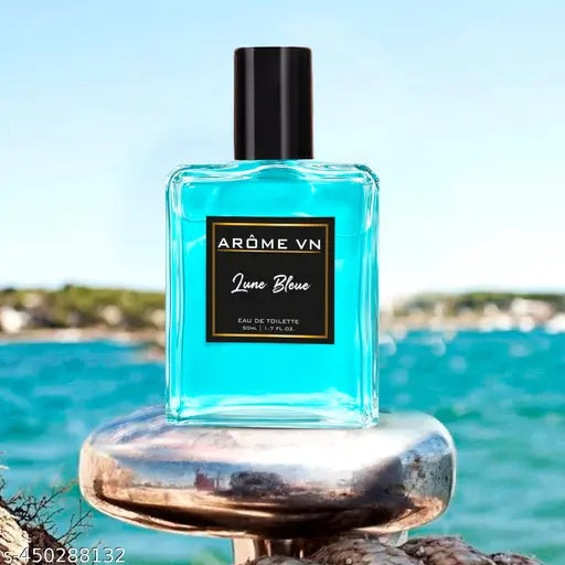 VN AROMA Pack Of 2 |Lune Blueue | Inhale |Luxury Fragrance | Dual Pack Perfume | Premium Perfume| Eau de Toilette - 100 ml (For Men & Women)