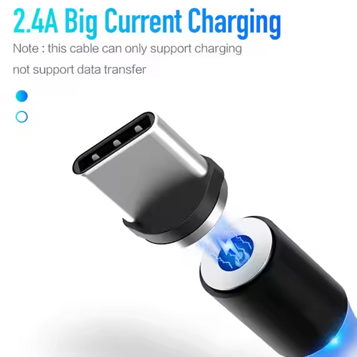 3 In 1 Magnetic Multi Charging Cable (1 Pc) - Springkart 