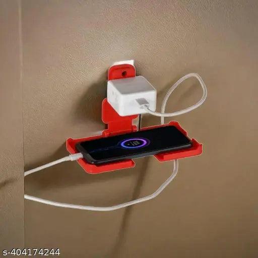 Mobile Stand for Mobile Phone Charger Stand Smartphone (BLACK +RED)