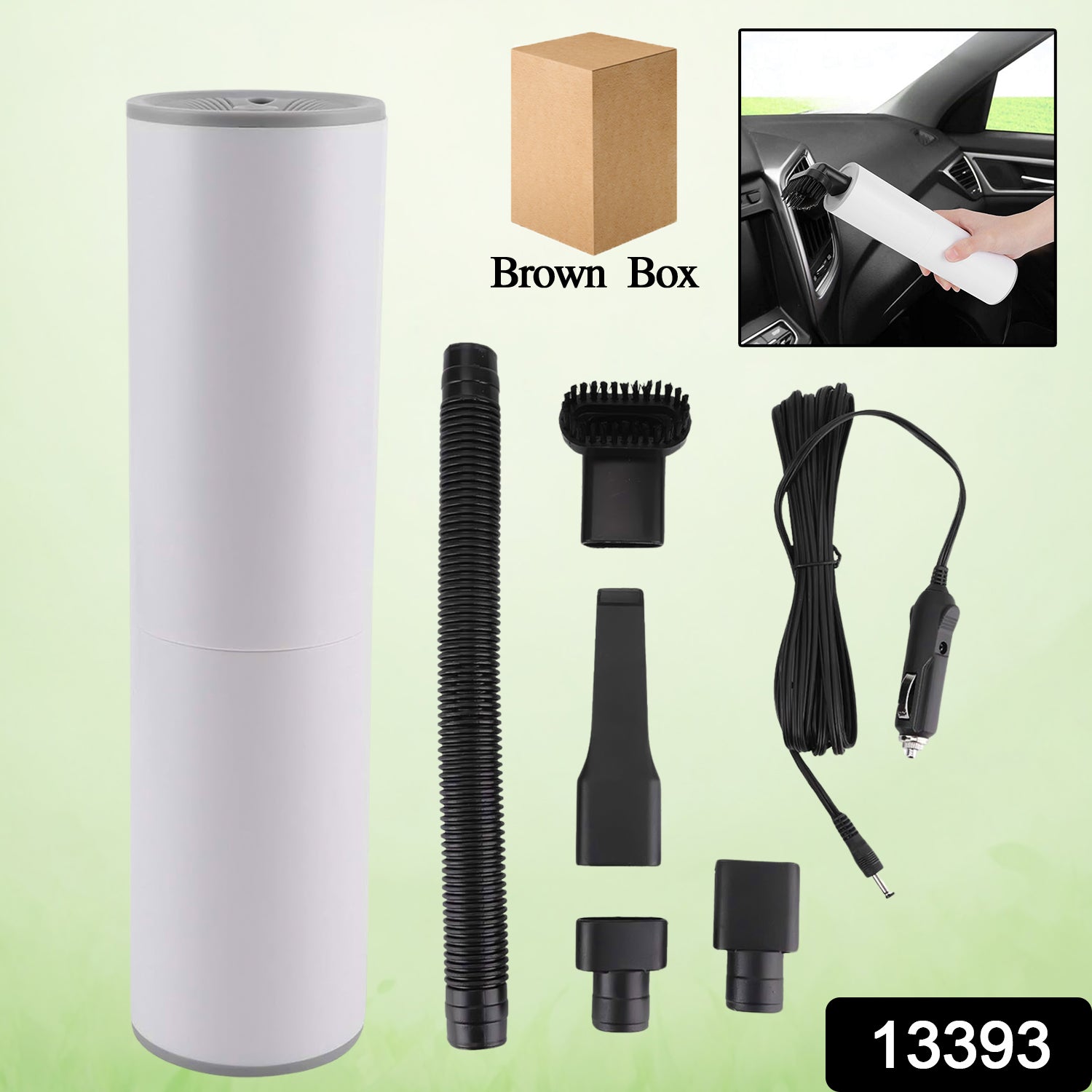 Handheld Vacuum Cleaner - Mini Portable Car Vacuum Cleaner (1 Set) - Springkart 