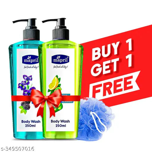Body Wash for Men & Women Shower Gel for Whitening Soft, Smooth Healthy Moisturize Skin (250ml Each, Pack of 2,) - Springkart 