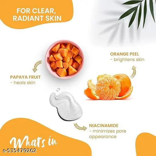 Flemmi Papaya Skin Naturals Facewash for Men & women