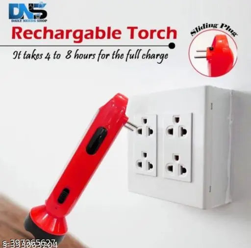 GADGET kennede gold   Rechargeable 2 Mode 700 Meter Long Range Waterproof LED Outdoor Lamp Search Light  Flashlight Torch Lamp Emergency Light 2200 mAh Battery Torch (: Rechargeable)