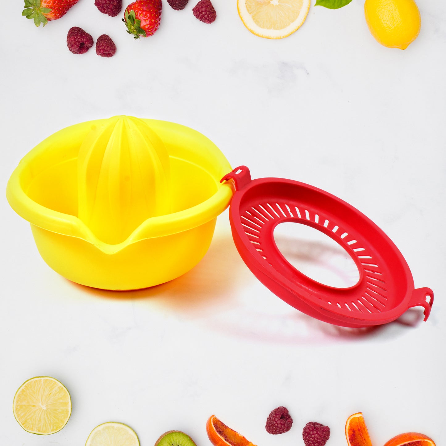 Orange Juicer Machine Hand Press (300 Ml) - Springkart 
