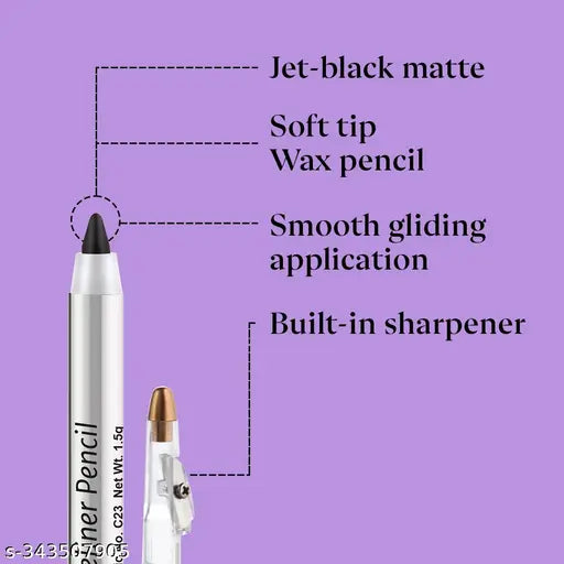 Dazller Eyeliner Pencil, 1.5g, Pack of 3