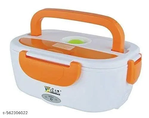 Dharm_Enterprises Hard Plastic Multi-Function Electric Portable Food Warmer | Electric Lunch Box | Traveling Lunch Box