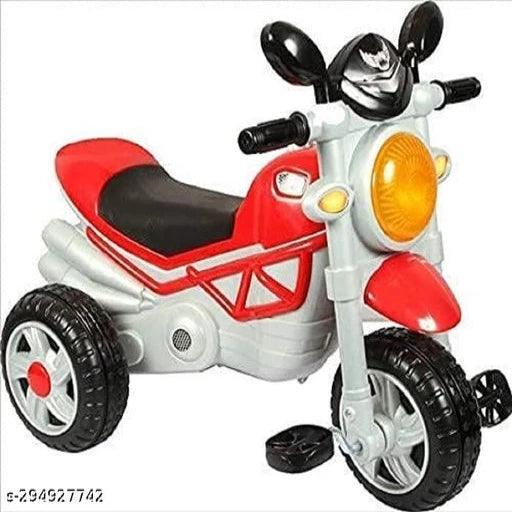 DA Bull International Bullet Tricycle Baby Scooter Cycle or Trikes Ride-On with Rcycle with Musical Horn and Lights Capacity Up to 30Kgs Bike for 1-5 Years Boy & Girl Red - Springkart 