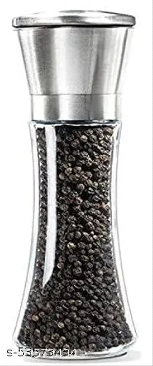 Steel Salt and Pepper Grinder Adjustable Ceramic Sea Salt Grinder