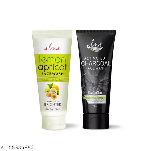 ALNA Mulberry Apple Face Wash + Papaya Grape Face Wash + Lemon Apricot Face Wash + Kesar Chandan Face Wash + Activated Charcoal Face Wash + Aloe Neem Face Wash | 75 ML Each | | Skin Care Combo | Combo Pack of 6