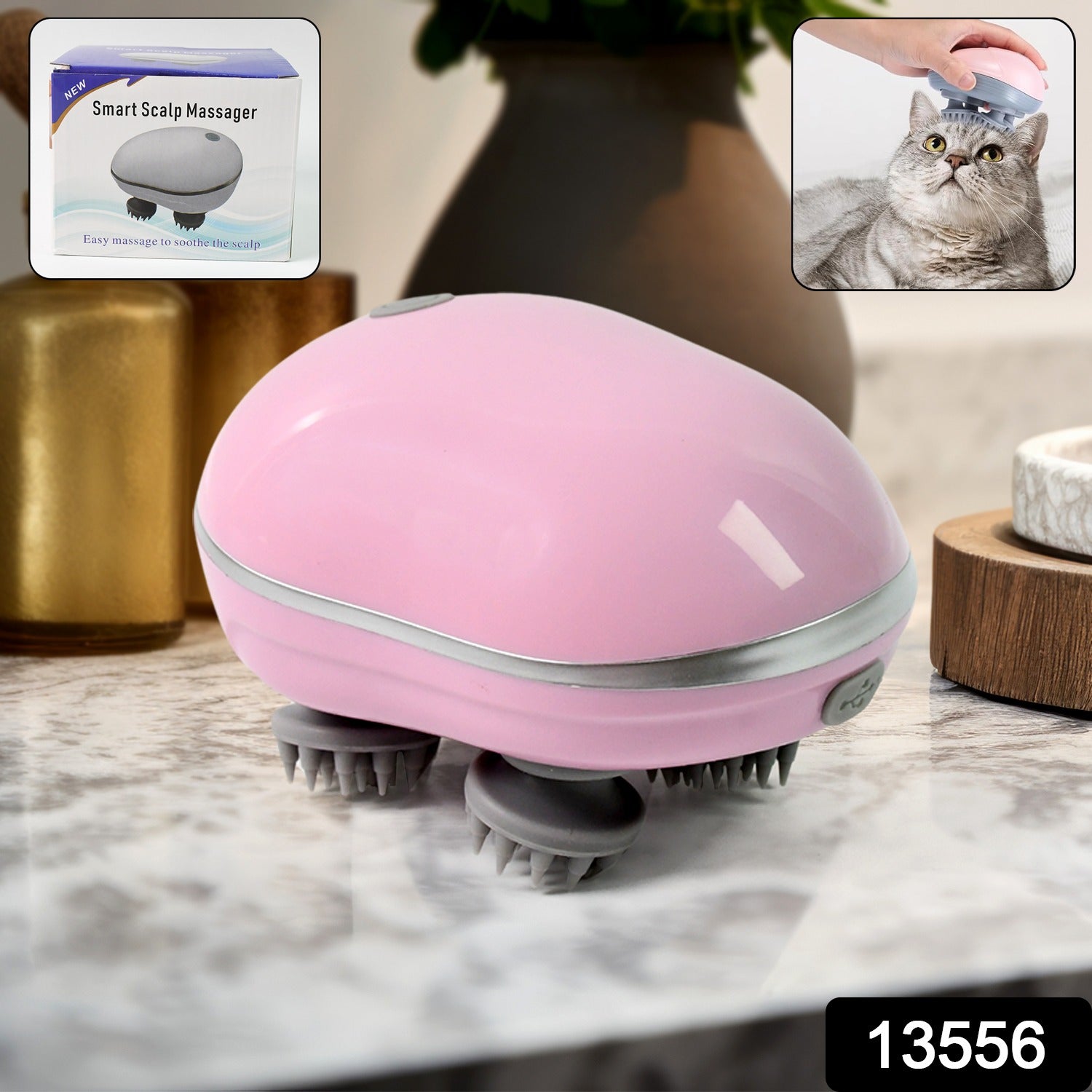 Smart Electric Scalp Massager (1 Pc) - Springkart 