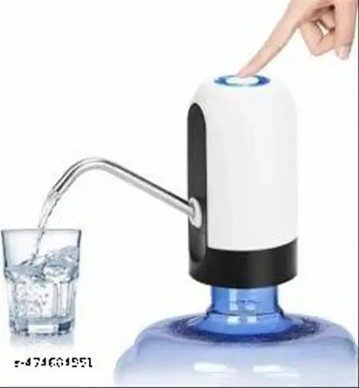 Automatic Water Dispenser Pump for 20 Litre Water Bottle Can with Portable C Type Charging Cable (Food Grade,4W,1200Mah Battery, Pack of 1)