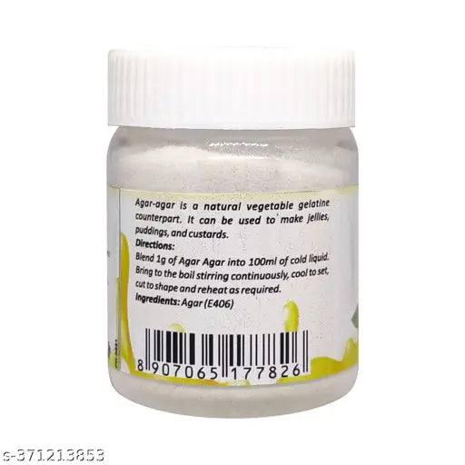 Agar Powder (Perfect for Jelly & Desserts | 100% Pure Powder), 30g