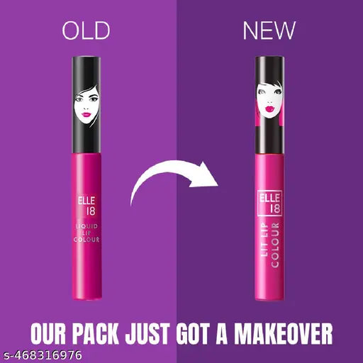 Elle 18 Liquid Lip Color - Barn Red