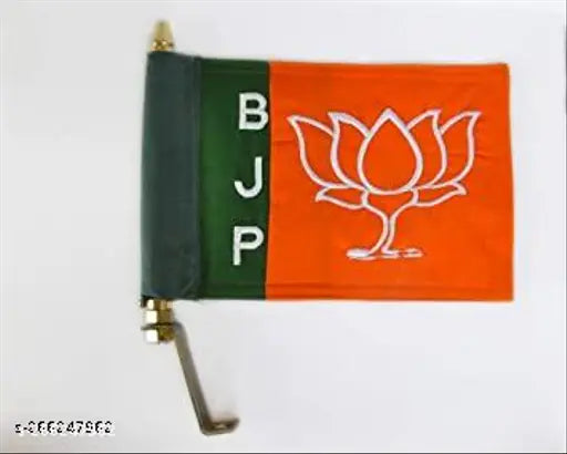 BJP party car bonnet flag Professional Quality Flag