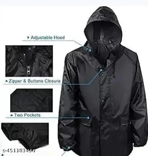 Mens&Womens Rainsuits | 100% Waterproof Polyester Jacket Pant and Carrying Pouch.