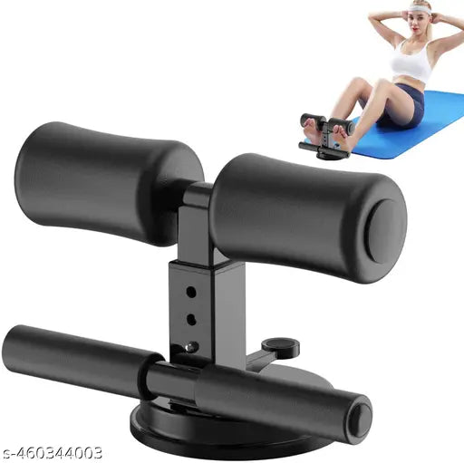 Sit-Up Bar With Foam Handle and Rubber Suction Seat Up Fitness Equipment