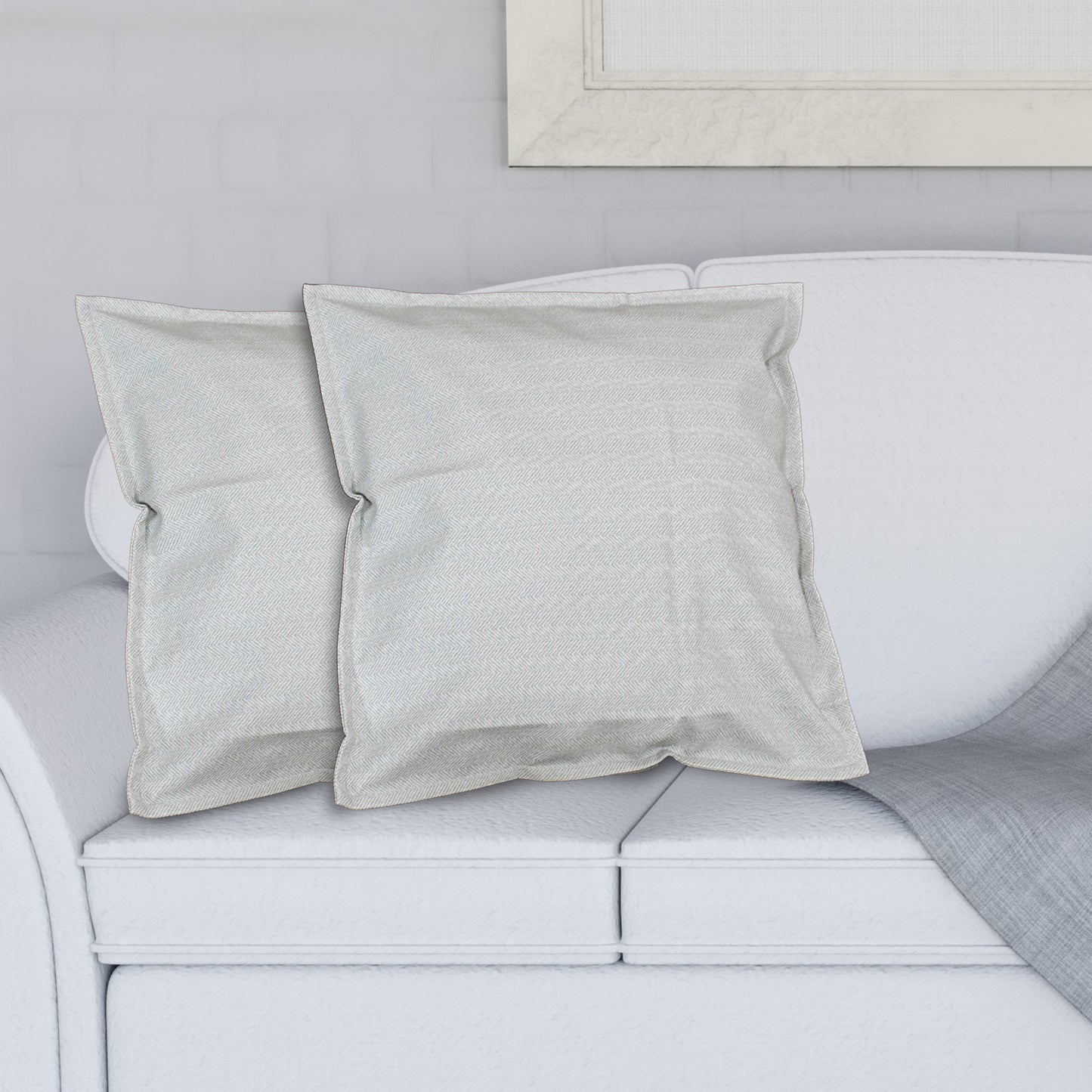 Pillow Covers Couch Pillows Cover Soft Decorative Pillow Covers (52 52 Cm 1 Pair 2 Pc) - Springkart 