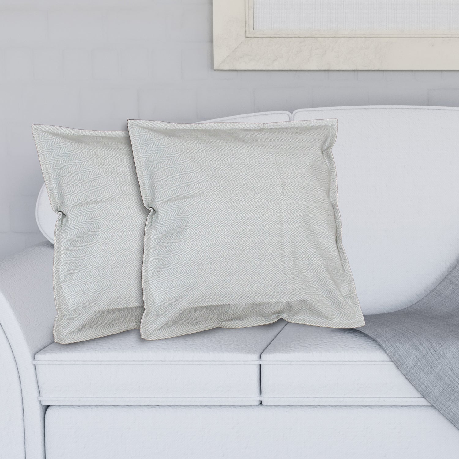 Pillow Covers Couch Pillows Cover Soft Decorative Pillow Covers (52 52 Cm 1 Pair 2 Pc) - Springkart 