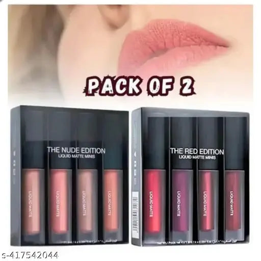 Waterproof Long Lasting Liquid Matte Lipsticks